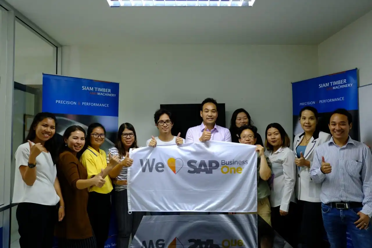 สยามทิมเบอร์ แอนด์ แมชชีนเนอรี่ วางระบบ SAP Business One
