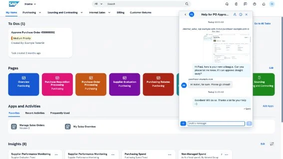 ซอฟต์แวร์ ERP S/4HANA Cloud Intelligent ERP capabilities