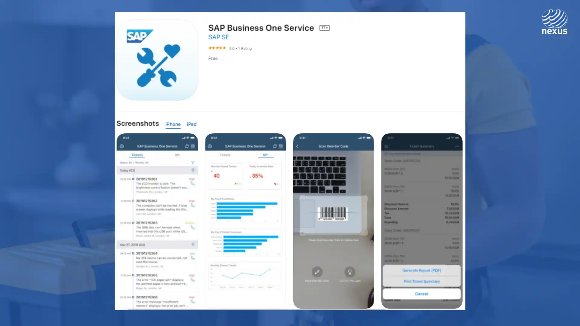 SAP Business One Service คืออะไร - ทำความรู้จัก SAP Business One Mobile App