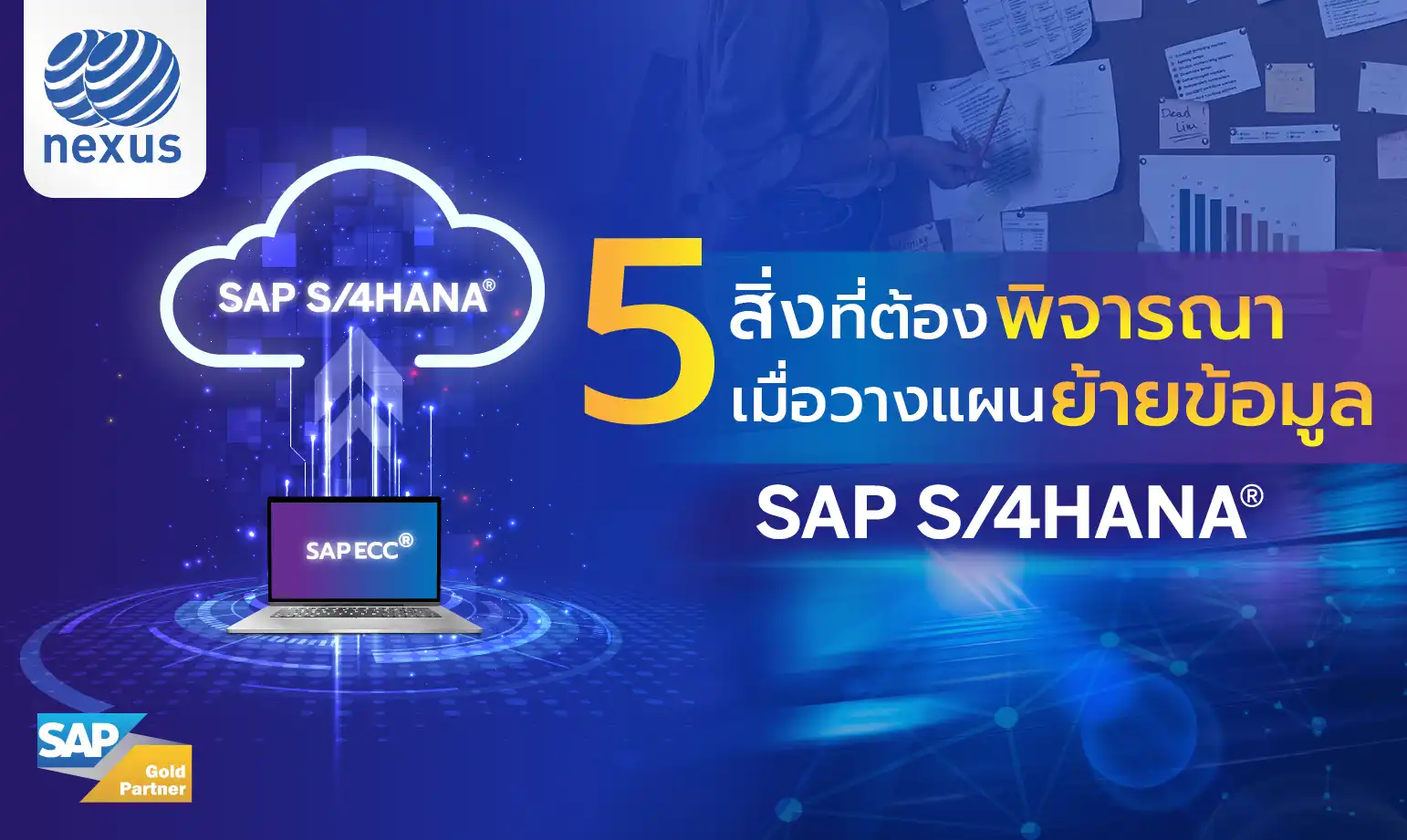 ย้ายข้อมูล SAP S4HANA_Cover