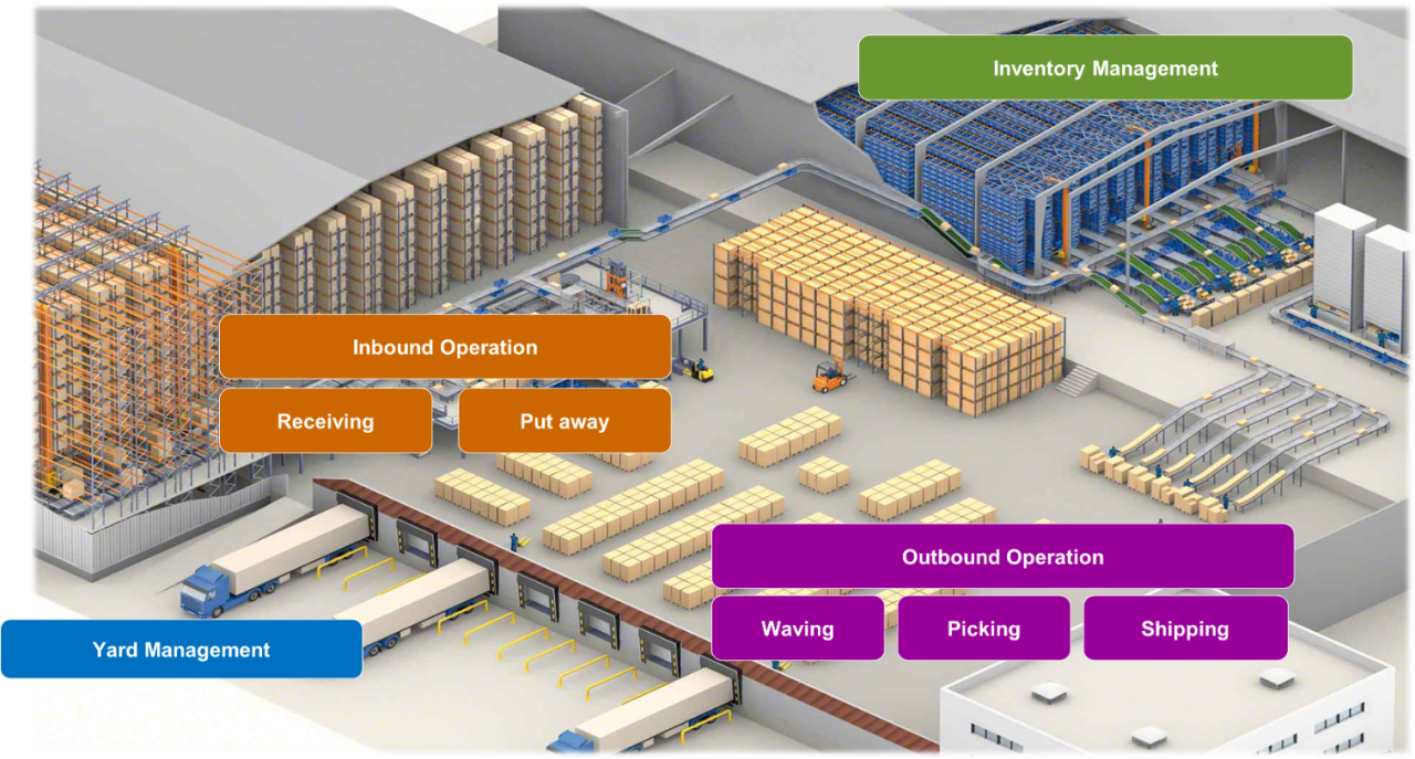 Warehouse Management System Blue Yonder Leader System by Nexus