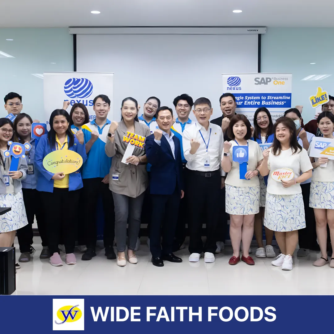 ERP ADS_25003-sap-business-one-paintpoint-style 43 NEXUS Customer WIDE FAITH FOODS