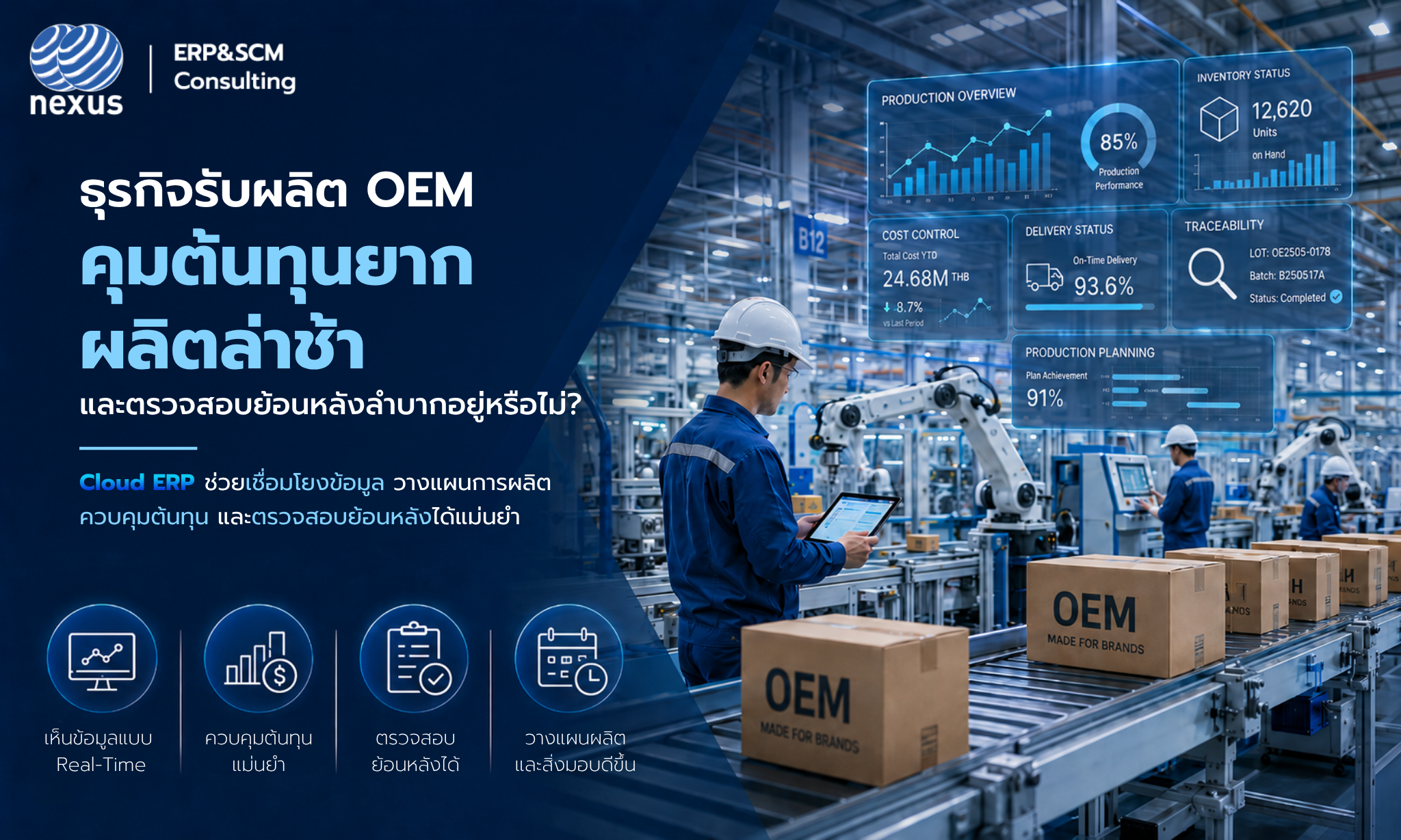 ERP Blog Cover Cloud ERP forOEM
