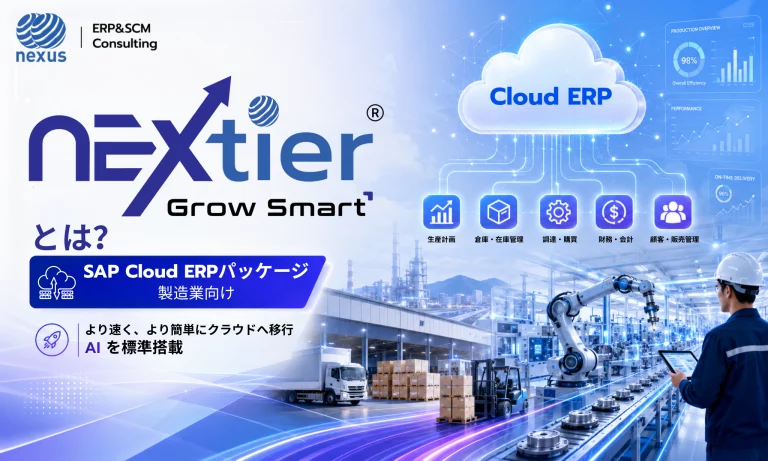NEXtier Grow Smart SAP Cloud ERP for Manufacturing